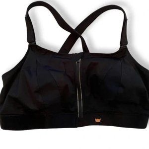 SHEFIT Ultimate High Impact Classic Black Sports Bra Sz 6Luxe